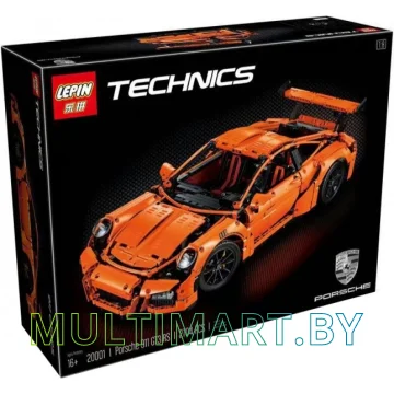 Конструктор Lepin 20001 Porsche 911 GT3 RS (2704 детали)